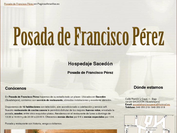 www.posadadefranciscoperez.com