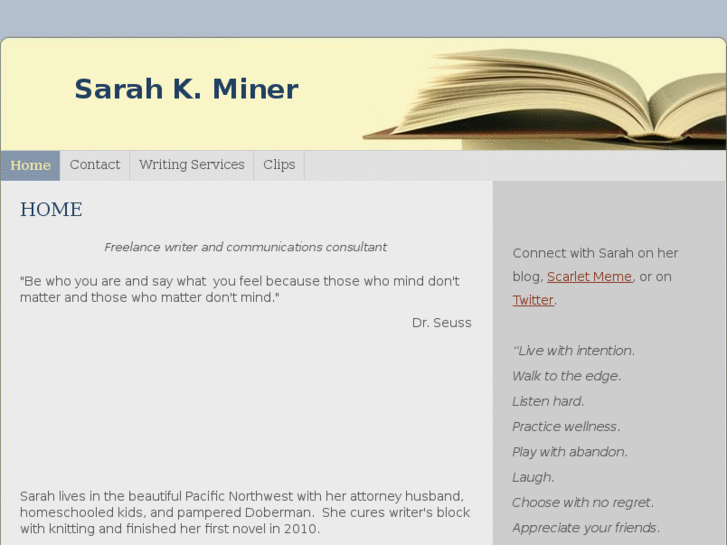 www.sarahminer.com