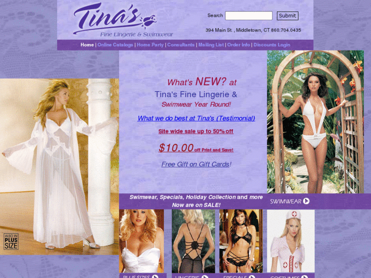 www.tinasfinelingerie.com