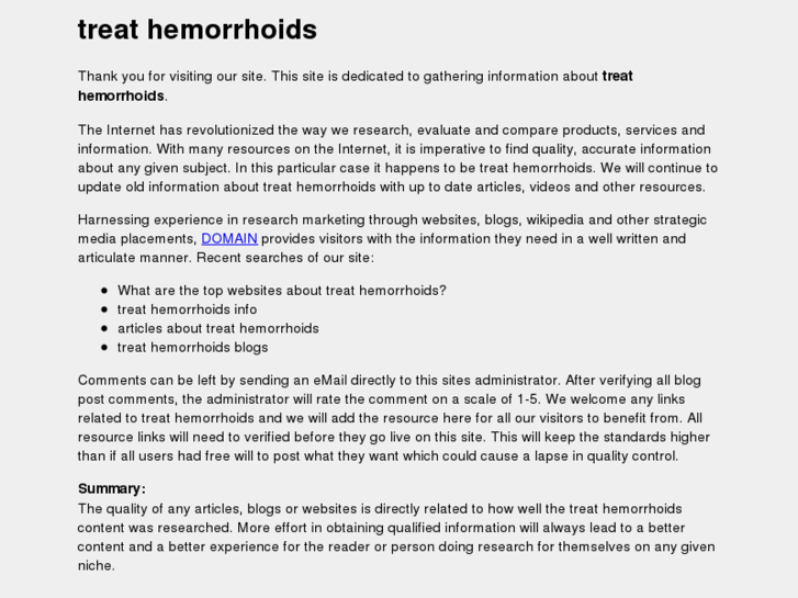 www.treat-hemorrhoids.org