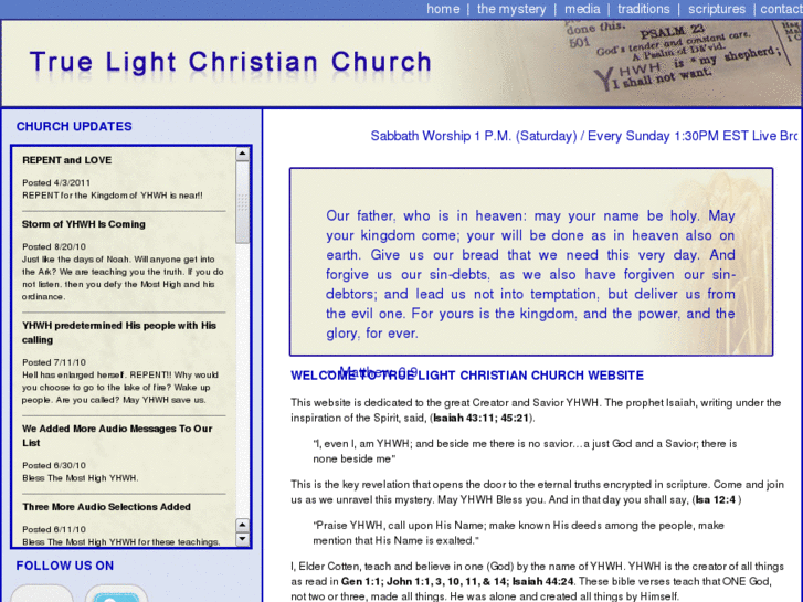 www.truelightchristianchurch.com