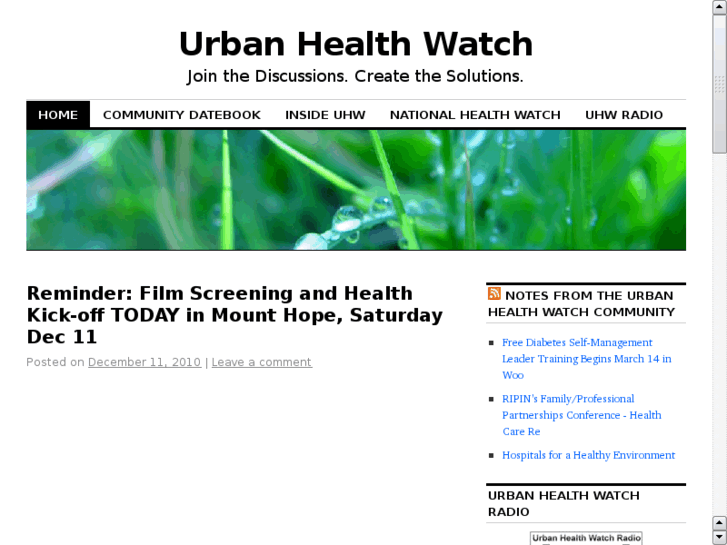 www.urbanhealthwatch.net