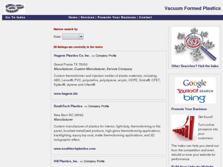 www.vacuum-formed-plastics-index.com