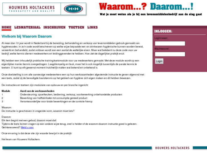 www.waaromdaarom.org