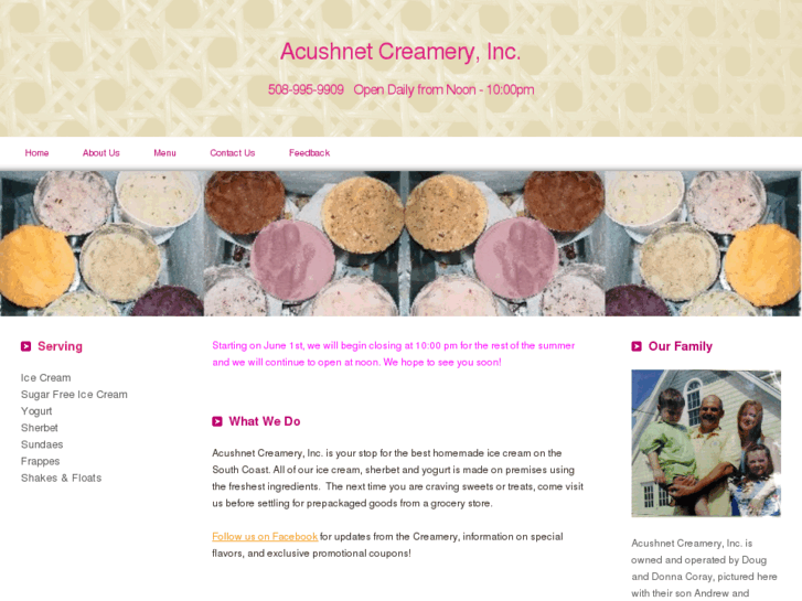 www.acushnetcreamery.com