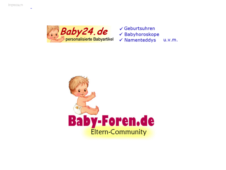 www.baby-foren.de