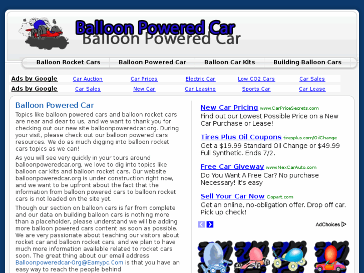 www.balloonpoweredcar.org