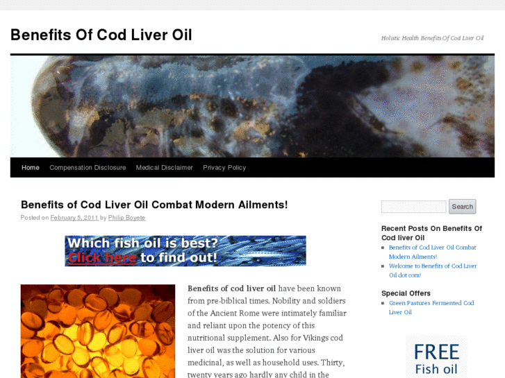 www.benefitsofcodliveroil.com