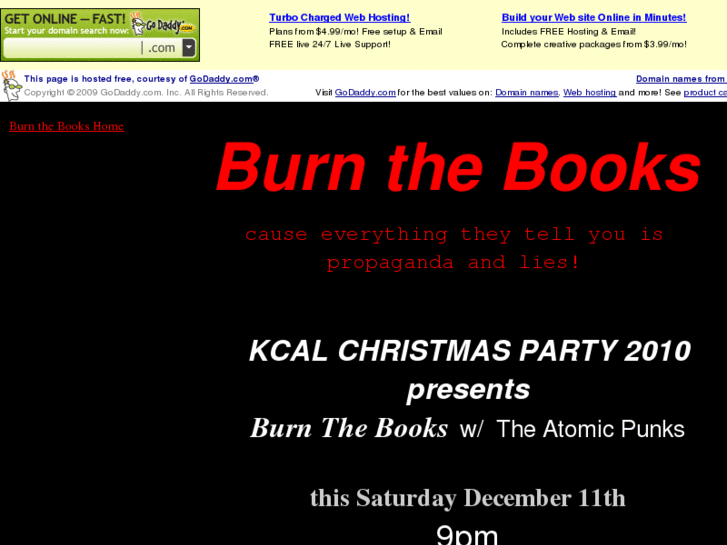 www.burnthebooks.com