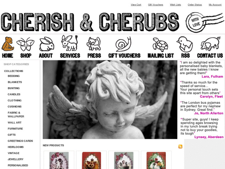 www.cherishandcherubs.co.uk