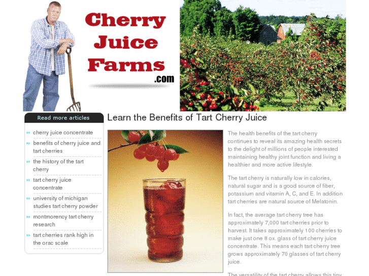 www.cherryjuicefarms.com