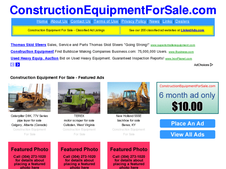 www.constructionequipmentforsale.com