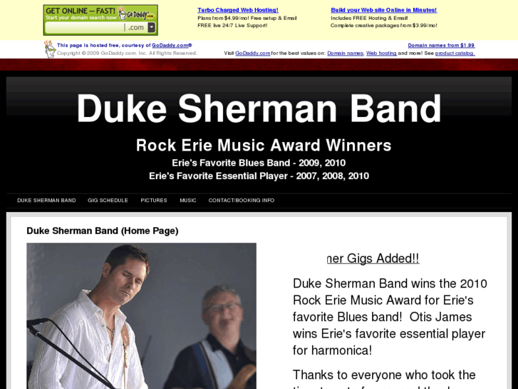 www.dukeshermanband.com