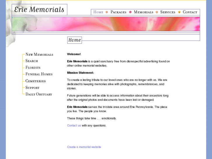 www.eriememorials.com