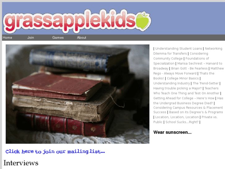 www.grassapplekids.com