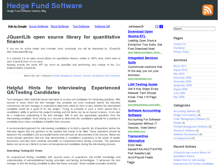 www.hedgefundsoftware.net