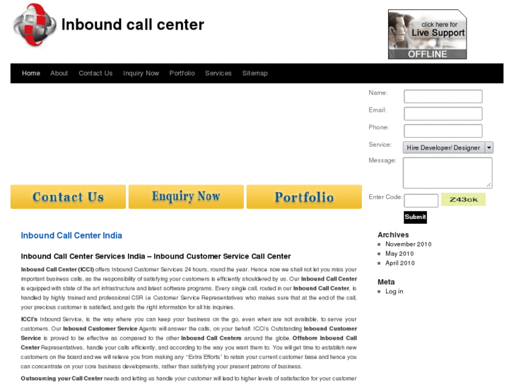 www.inboundcallcenterindia.com