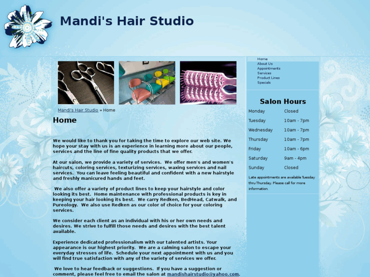 www.mandishairstudio.com