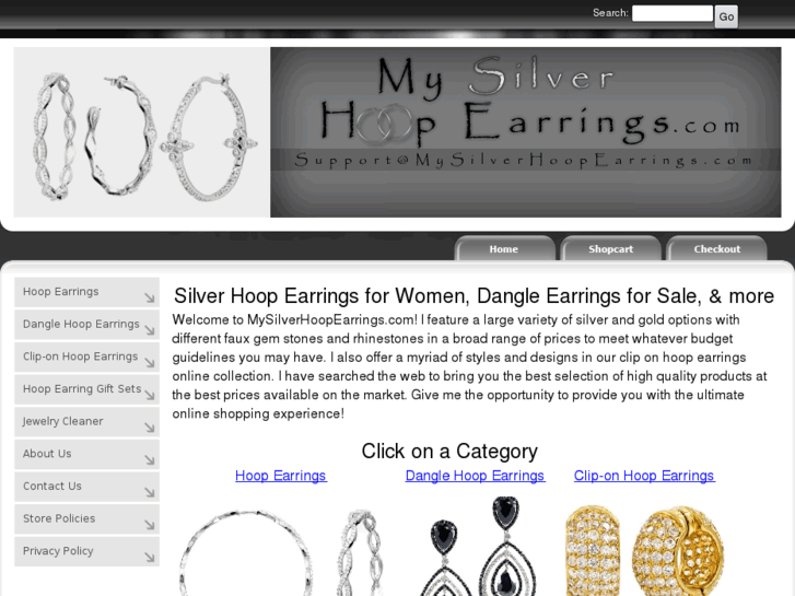 www.mysilverhoopearrings.com