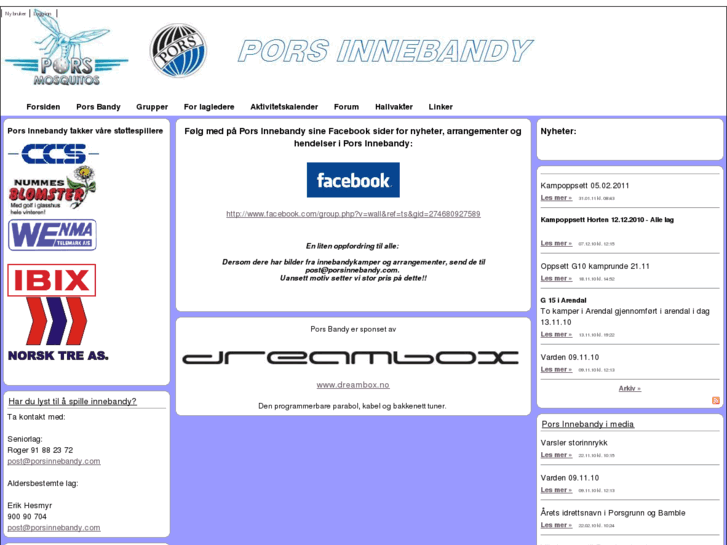 www.porsinnebandy.com