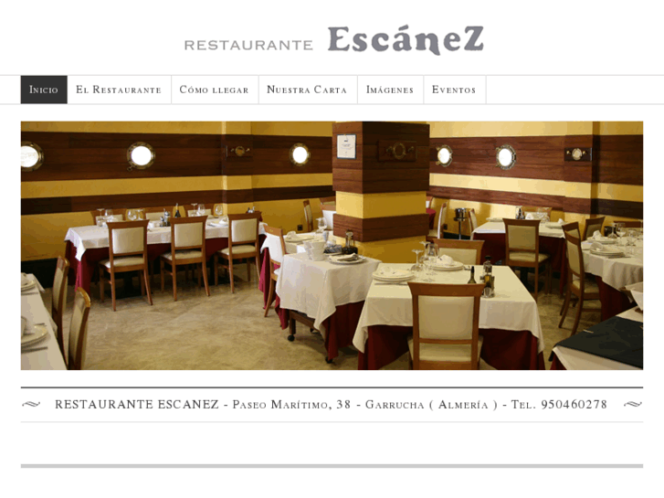 www.restauranteescanez.com