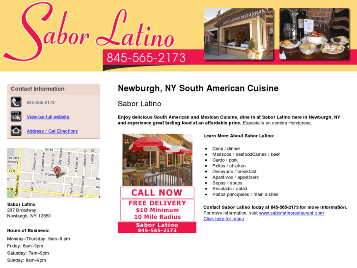 www.saborlatinorestaurantny.com