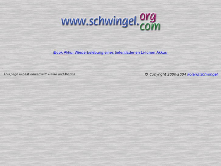 www.schwingel.com