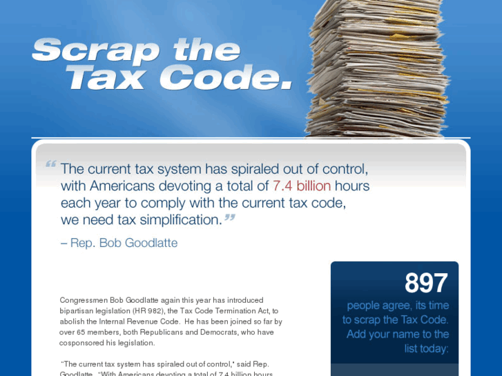 www.scrapthetaxcode.org