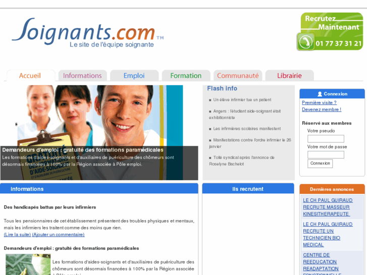 www.soignants.net