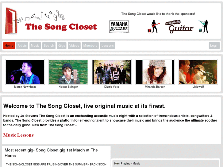 www.thesongcloset.com