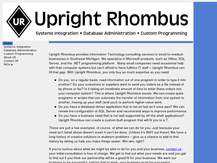 www.uprightrhombus.com