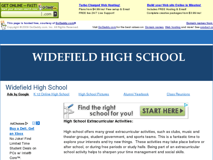 www.widefieldhighschool.com