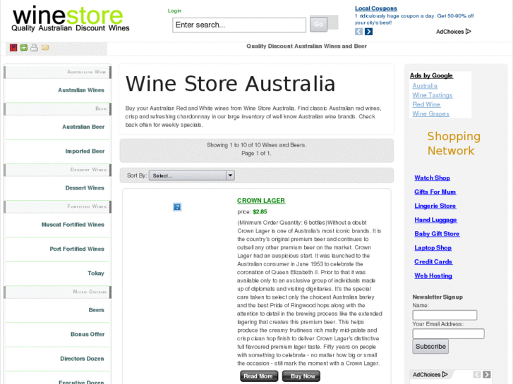 www.winestoreaustralia.com