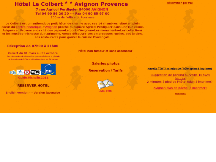 www.avignon-hotel-colbert.com