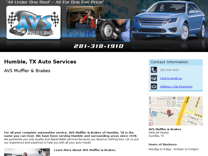 www.avsmufflerandbrakes.com