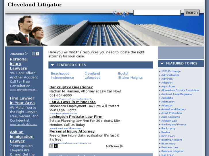 www.clevelandlitigators.com