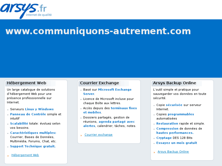 www.communiquons-autrement.com