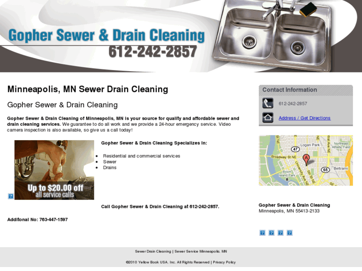 www.gopherdraincleaning.com