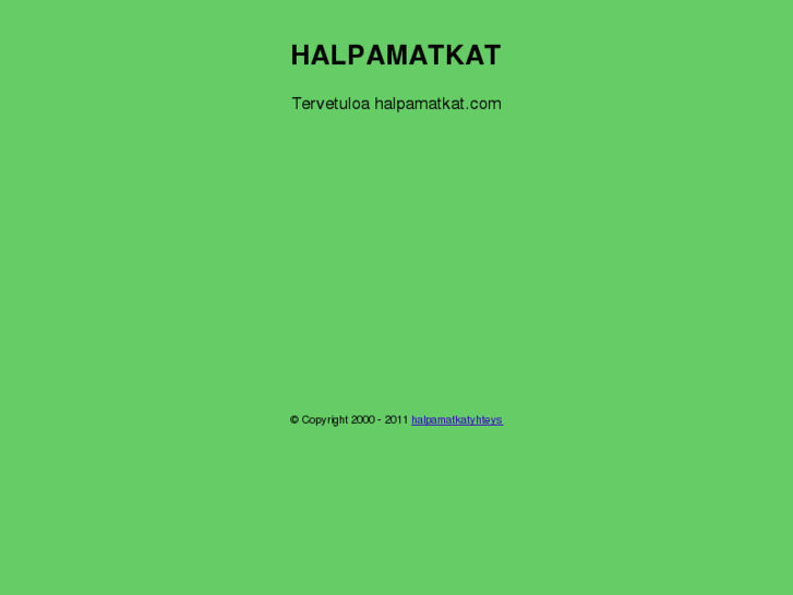 www.halpamatkat.net