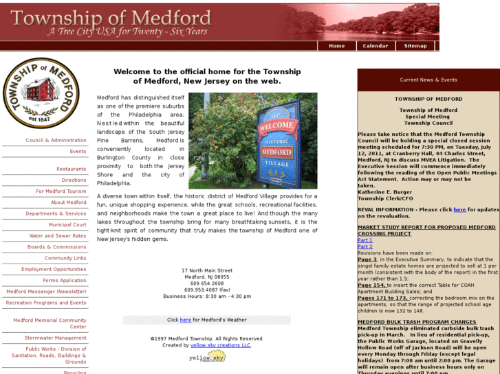 www.medfordtownship.com