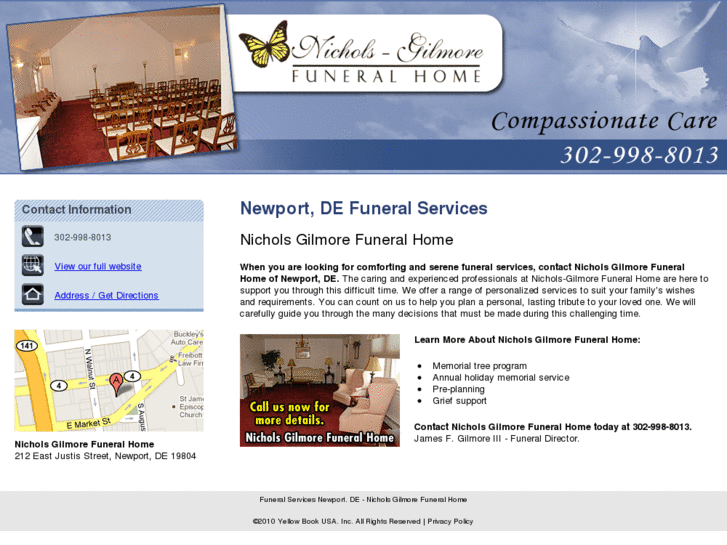 www.nicholsgilmorefuneralhome.com