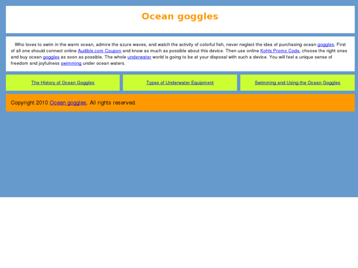 www.ocean-goggles.com