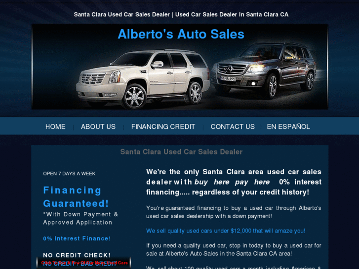 www.santaclarausedcarsalesdealer.com