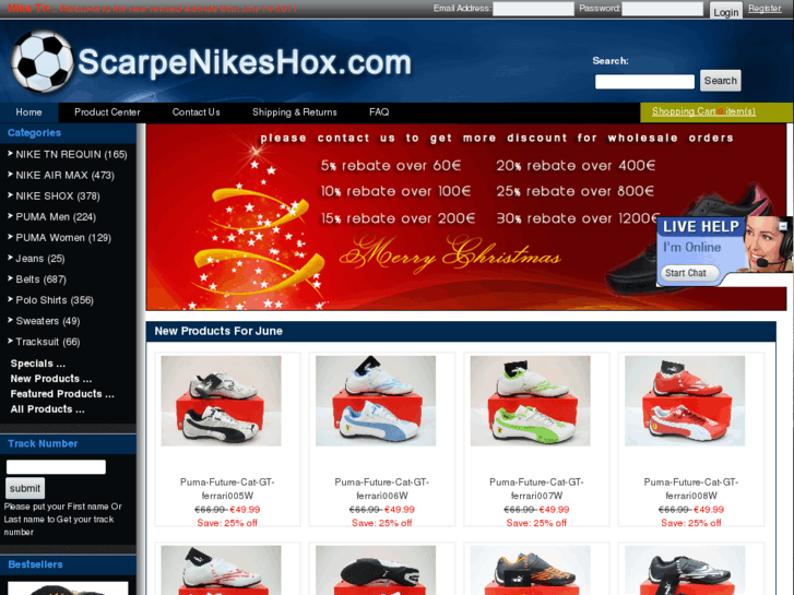 www.scarpenikeshox.com