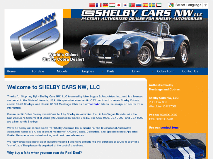 www.shelby-cars.com