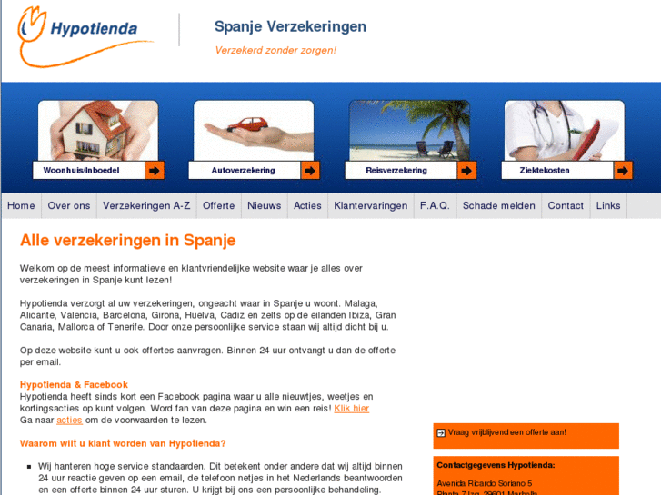 www.spanjeverzekering.com