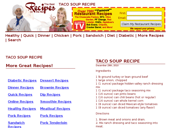 www.tacosouprecipe.net