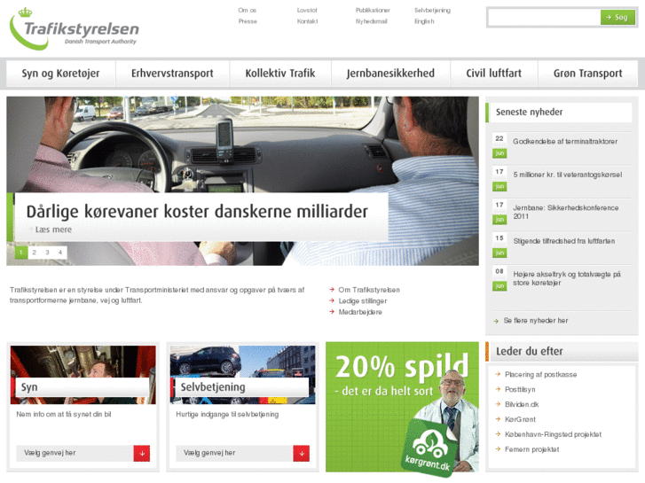 www.trafikstyrelsen.dk