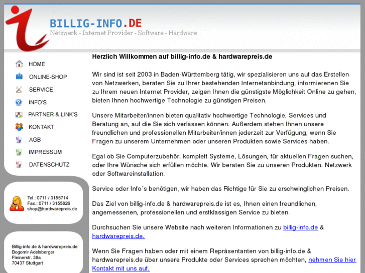 www.billiginfo.de