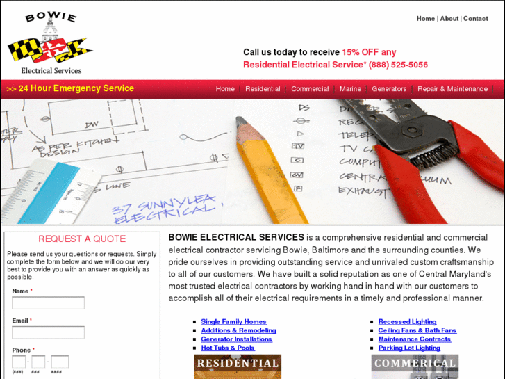 www.bowie-electrician.com